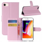 Mobilfodral Läder iPhone 7/8/SE 2020 Rosa - Techhuset.se