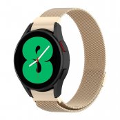 Köp Modern Fit Milanese Armband Samsung Galaxy Watch 5 40/44/Pro 45 mm Champagne Online