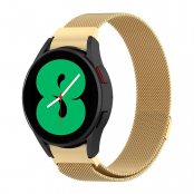 Köp Modern Fit Milanese Armband Samsung Galaxy Watch 5 40/44/Pro 45 mm Guld Online