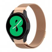 Köp Modern Fit Milanese Armband Samsung Galaxy Watch 5 40/44/Pro 45 mm Roséguld Online