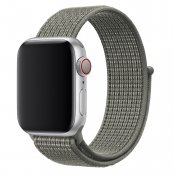 Nylonarmband Apple Watch Series 10 46mm Grå