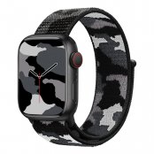 Köp Nylonarmband Apple Watch Ultra 3 49mm Kamouflage Grå Online