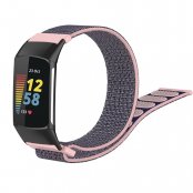 Köp Nylonarmband Fitbit Charge 6 Rosa Online