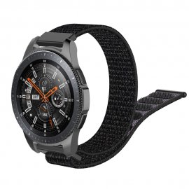 Nylonarmband Samsung Galaxy Watch 46mm Svart