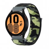 Köp Nylonarmband Samsung Galaxy Watch 5 40/44/Pro 45mm Kamouflage Grön Online