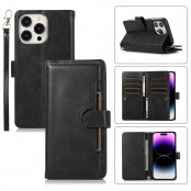 Köp Plånboksfodral Multi-Slot iPhone 15 Pro Max Svart Online