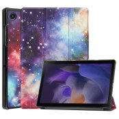 Samsung Galaxy Tab A8 10.5 Fodral Tri-fold Stjärnhimmel - Techhuset.se