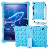 Samsung Galaxy Tab A8 10.5 Skal Pop It Fidget Blå - Techhuset.se