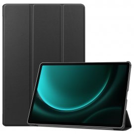 Köp Samsung Galaxy Tab S9 FE Plus Fodral Tri-fold Svart Online