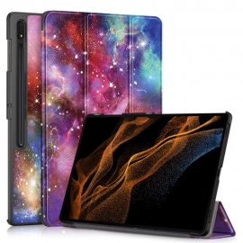Köp Samsung Galaxy Tab S9 Ultra Fodral Tri-fold Stjärnhimmel Online