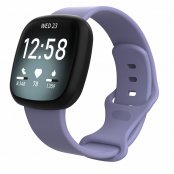 Silikonarmband Fitbit Versa 3/Sense Lila - Techhuset.se