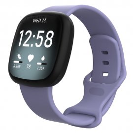 Köp Silikonarmband Fitbit Versa 4/Sense 2 Ljuslila Online