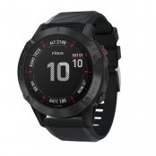 Köp Silikonarmband Garmin Fenix 6X Pro Svart Online