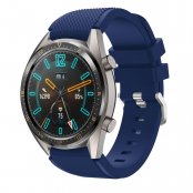 Silikonarmband Huawei Watch GT/GT 2 46mm/GT 2 Pro Blå - Techhuset.se