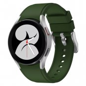 Full Fit Silikonarmband Samsung Galaxy Watch 7 40mm Grön