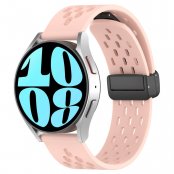 Köp Silikonarmband Sport Samsung Galaxy Watch 6 Classic 43mm Rosa Online