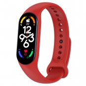 Silikonarmband Xiaomi Mi Band 7 Röd - Techhuset.se