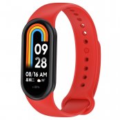 Silikonarmband Xiaomi Mi Band 9 Röd