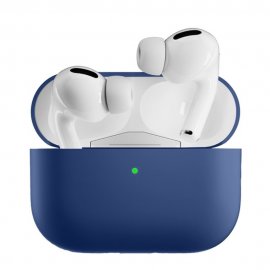Köp Silikonskal Apple AirPods Pro 2 Mörkblå Online