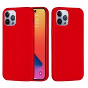 Köp Silikonskal iPhone 14 Pro Max Röd Online