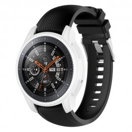 Techhuset Silikonskal Till Samsung Galaxy Watch 46mm/Gear S3 Frontier Vit bild 1