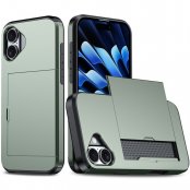 Skal Kortfack iPhone 16 Grön