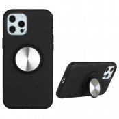 Skal Med Grip Holder iPhone 12 Pro Max Svart - Techhuset.se