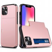 Köp Skal Med Kortfack iPhone 14 Plus Roséguld Online