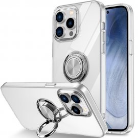Köp Skal Med Ringhållare iPhone 14 Pro Transparent Online
