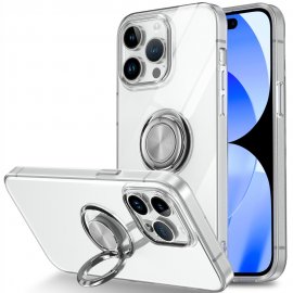 Köp Skal Med Ringhållare iPhone 15 Transparent Online