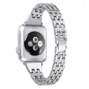 Slim Bling Bracelet Apple Watch Series 11 42mm Silver