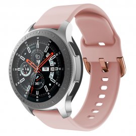 Techhuset Soft Silikonarmband Samsung Galaxy Watch 46mm Rosa Bild 1