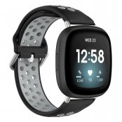 Köp Sportarmband Fitbit Versa 4/Sense 2 Svart/Grå Online