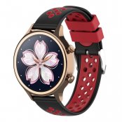 Köp Sportarmband Samsung Galaxy Watch 5 40/44/Pro 45mm Svart/Röd Online
