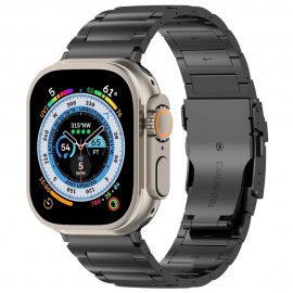 Köp Titanarmband Apple Watch 42/44/45/49 mm Svart Online