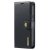 DG.MING 2-i-1 Magnet Wallet fodral för Google Pixel 9a i svart – vy från sidan som visar den eleganta designen