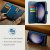 Kombinerad vy av skal och plånbok i DG.MING Galaxy S26 wallet