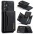 DG.MING 2-in-1 magnetiskt skal med kortfack till Samsung Galaxy S26 i svart
