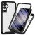360 Full Cover Edge Case i svart monterat på Samsung Galaxy A37