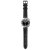 Samsung Galaxy Watch Ultra 47mm armband i svart läder – sidovy med spänne