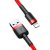 Baseus Lightning Kabel Extra Lång 3 Meter Röd