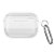 AirPods Pro 3 fodral – genomskinligt skal med kolfiberdesign