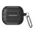 Carbon case till Samsung Galaxy Buds 3 Pro svart skyddsskal med karbinhake