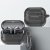 Samsung Galaxy Buds 3 Pro carbon skal svart öppet laddningsetui