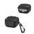 Carbon case till Samsung Galaxy Buds 4 svart skyddsskal med karbinhake