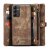 Köp CaseMe Multi-Slot 2 i 1 Plånboksfodral Galaxy A54 Brun Online