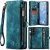 Köp CaseMe Multi-Slot 2 i 1 Plånboksfodral Galaxy S24 Plus Blå Online