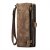 CaseMe Multi-Slot 2 i 1 Plånboksfodral iPhone 13 Brun