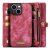 Köp CaseMe Multi-Slot 2 i 1 Plånboksfodral iPhone 14 Rosa Online