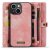 Köp CaseMe Multi-Slot 2 i 1 Plånboksfodral iPhone 14 Rosa Online